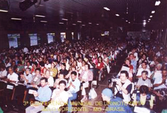 3 ° World Congress Urintherapy Belo Horizonte, Brasile. dal 30 aprile al 30 maggio 2003