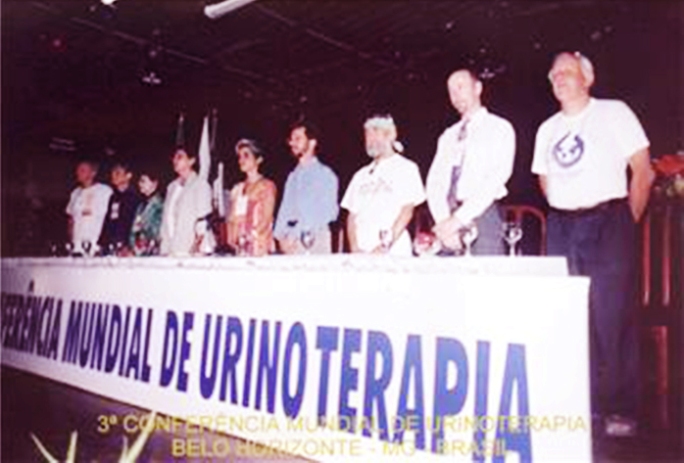 3 ° World Congress Urintherapy Belo Horizonte, Brasile. dal 30 aprile al 30 maggio 2003