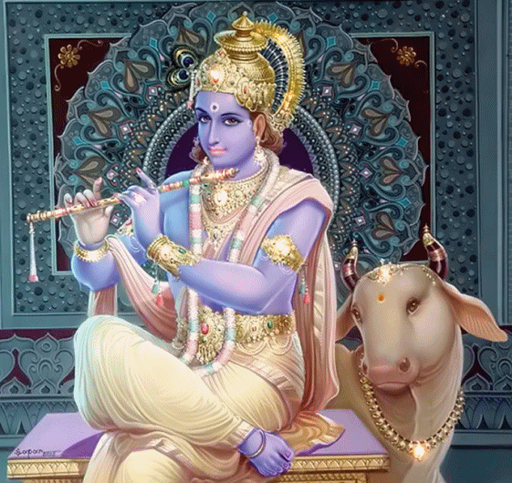 Krishna Govinda, Dio, la Persona suprema e Signore delle mucche.